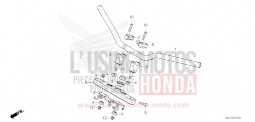HANDLE PIPE/TOP BRIDGE CMX500A2S de 2025